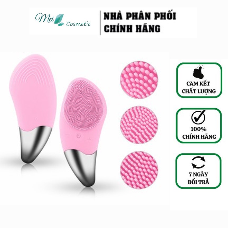 [RẺ VÔ ĐỊCH]Máy Rửa Mặt Aikedili Sonic Facial Brush  - Làm Sạch Sâu - Chống Nước Tuyệt Đối