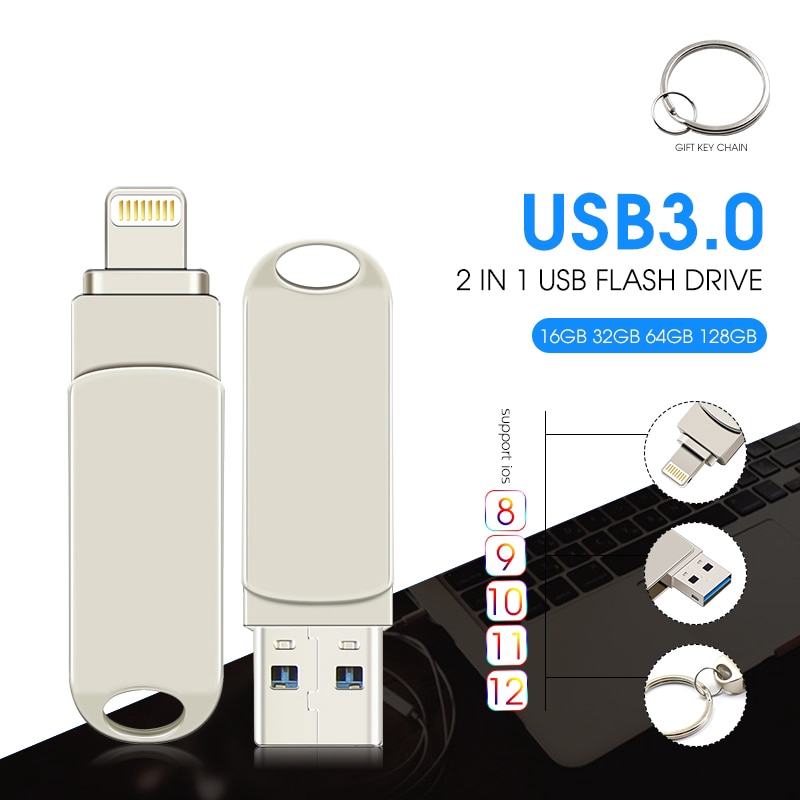 Usb Otg Cho Iphone/Ipad 16gb 32gb 64gb 128gb 256gb 512gb