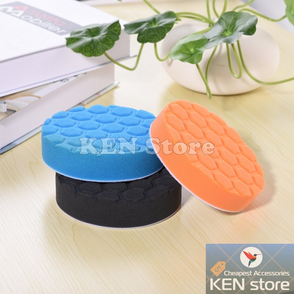 Bộ 3 phớt mút đánh bóng đường kính 3&quot; - 7&quot;