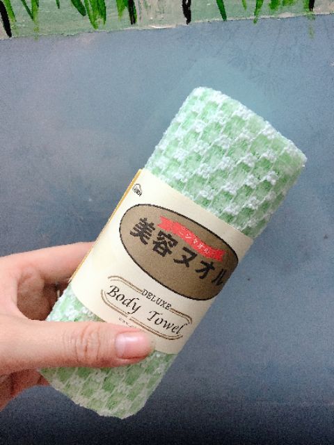 Khăn tắm dài kỳ lưng Hàn Quốc mềm