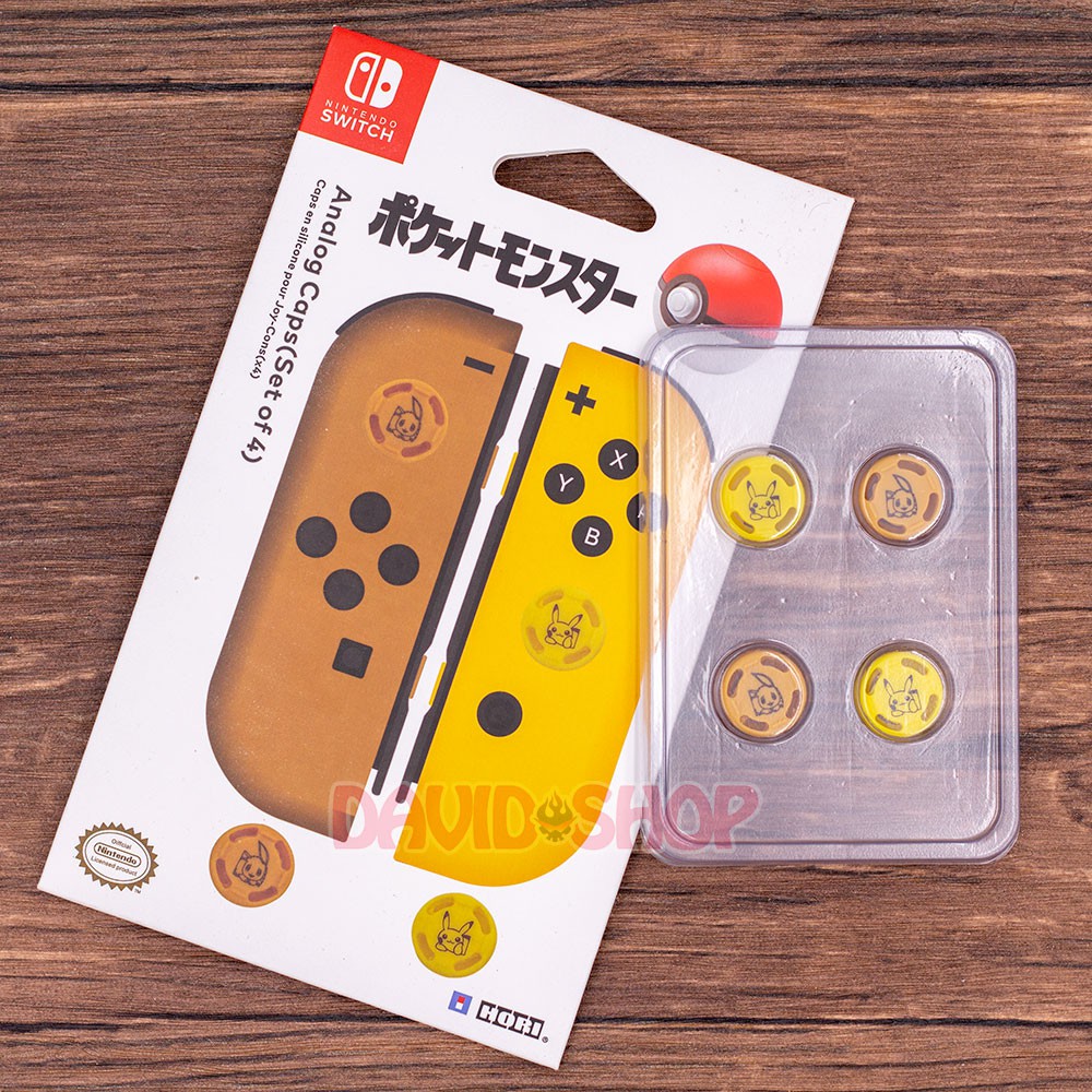 Núm bọc Pikachu Eevee cho Analog của Joy-Con – Nintendo Switch