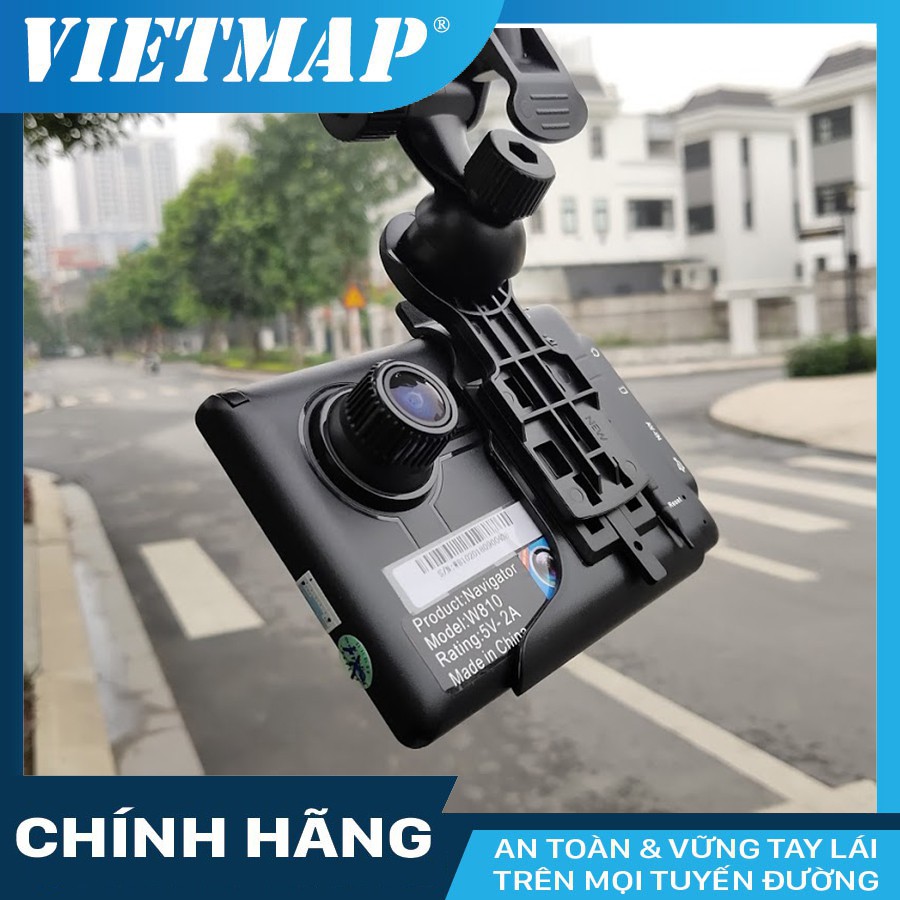 Camera hành trình dẫn đường Vietmap W810 + thẻ nhớ 32GB Class 10 - hàng chính hãng