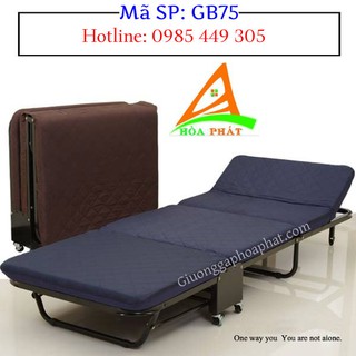 GIƯỜNG GẤP NÂNG ĐẦU CÓ THỂ CHUYỂN ĐỔI THÀNH SOFA KHUYỄN MẠI GA, TÚI PHỦ CHỐNG BỤI (GB75)