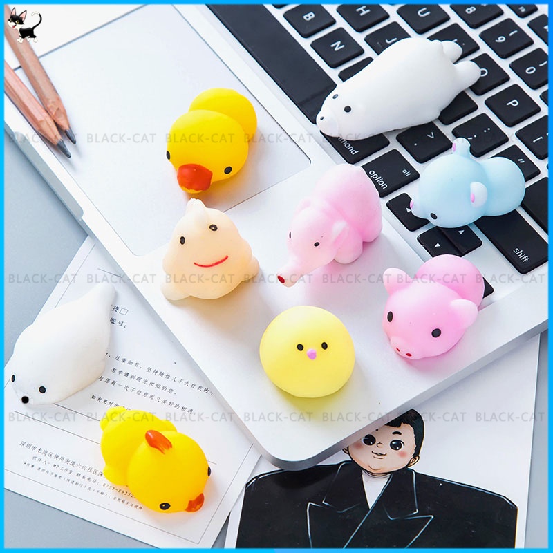 Đồ Chơi Squishy Mini Hình Thú Hoạt Hình Dễ Thương Giảm Căng Thẳng