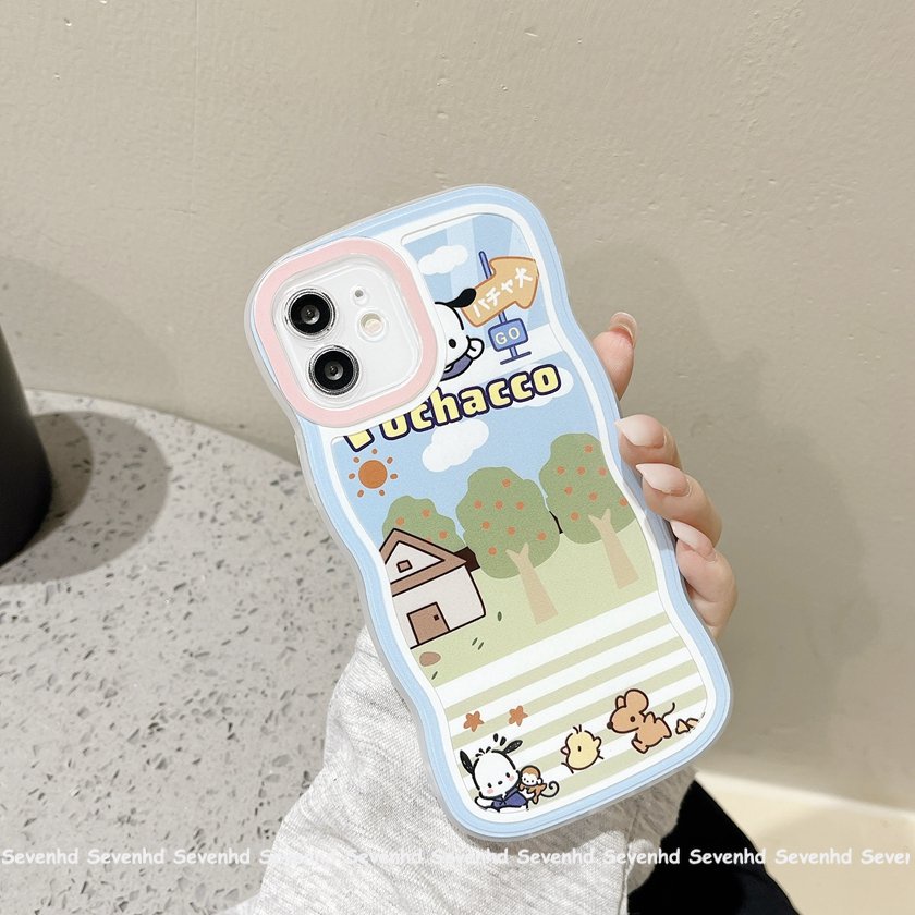 Ốp Điện Thoại Mềm Họa Tiết Hoạt Hình Thời Trang Cho iPhone 13 12 11 Pro Max Xs Max Xr X 7 8 6 6s Plus