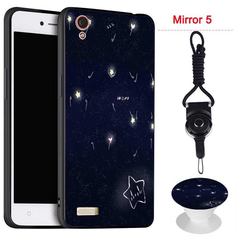 Ốp điện thoại silicon in hình xinh xắn nhiều mẫu mã cho OPPO Mirror 5