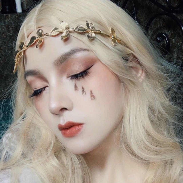 Cài tóc cô dâu hình chiếc lá - Maben