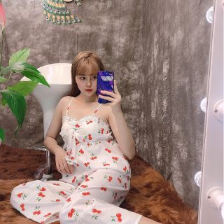 🍒Đồ bộ hai dây có mút ngực🍒