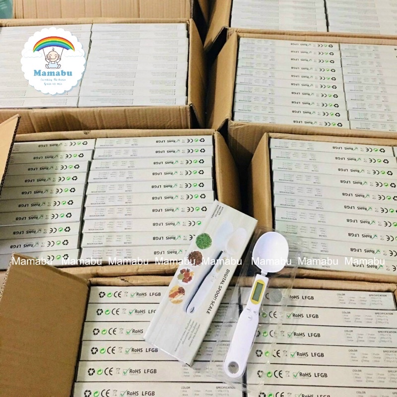 Thìa Cân Điện Tử Tiểu Ly Cân Đong Gia Vị Nguyên Liệu Làm Bánh Và Đồ Ăn Dặm Cho Bé Từ 0.1g Đến 500g Mamabu
