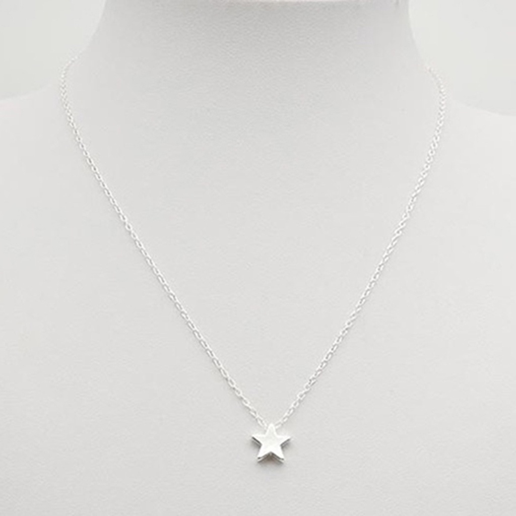 Dây Chuyền Choker Mặt Hình Ngôi Sao Nhỏ Đơn Giản Dành Cho Nữ