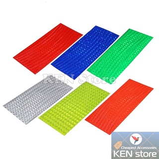 Bộ 8 miếng decal phản quang dán mâm xe đạp, mâm xe máy