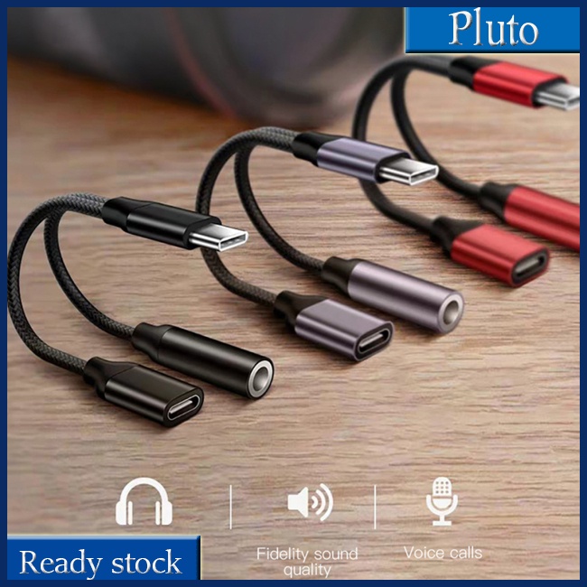 Mới Đầu Chuyển Đổi Âm Thanh Từ Giắc Cắm 3.5MM Sang Cổng Type C Chuyên Dụng Cho USB-C Phone Without 3.5MM