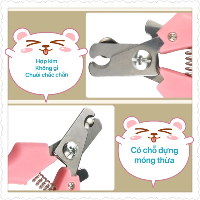 [Mã 159FMCGSALE giảm 8% đơn 500K] ✂️📌KÌM CẮT MÓNG CHÓ MÈO-GROOMING TOOL!!