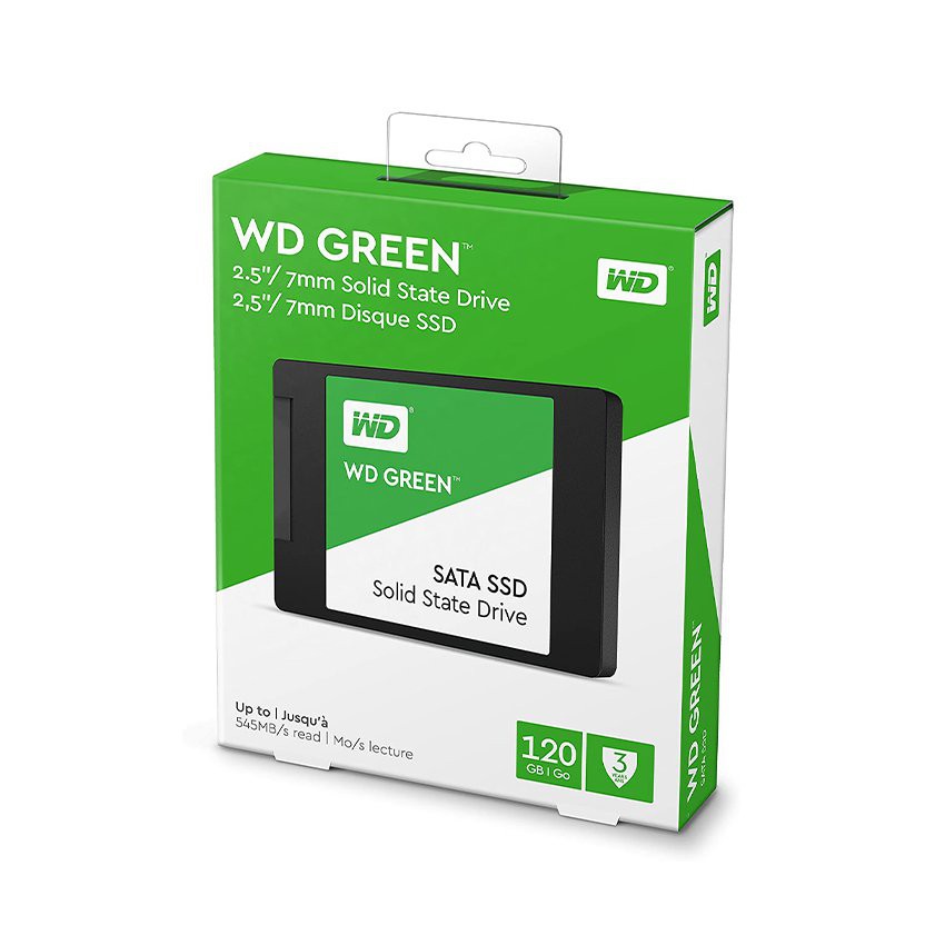 SSD WD 240GB Western Digital Green 2.5" SATA 3-Chính hãng | BigBuy360 - bigbuy360.vn