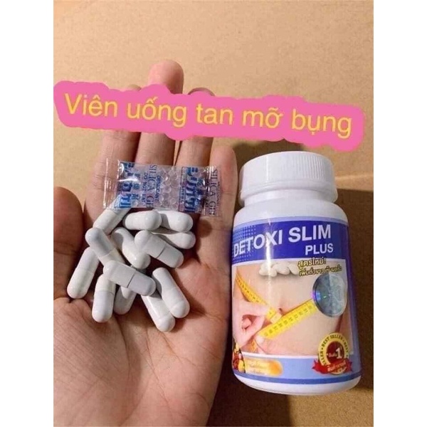 Lọ 30viên giảm mỡ bụng detoxi thái lan