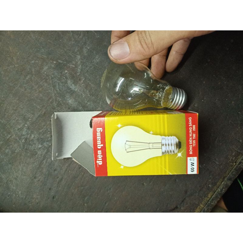 BÓNG ĐÈN SỢI ĐỐT ĐIỆN QUANG 60W