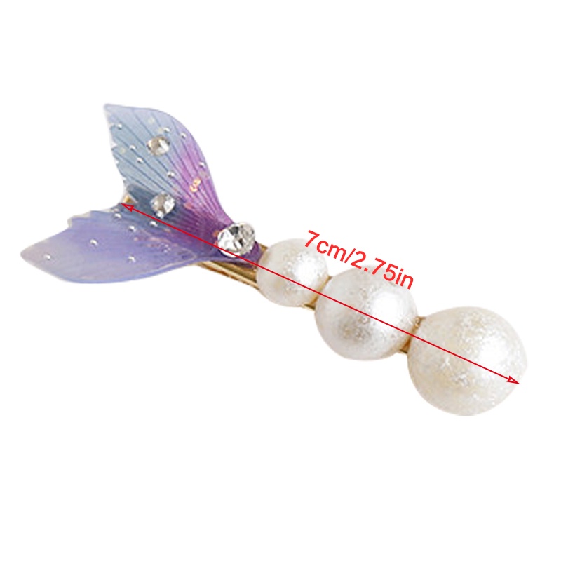 Kẹp Tóc Hình Đuôi Cá Chất Liệu Hợp Kim Dùng Hàng Ngày