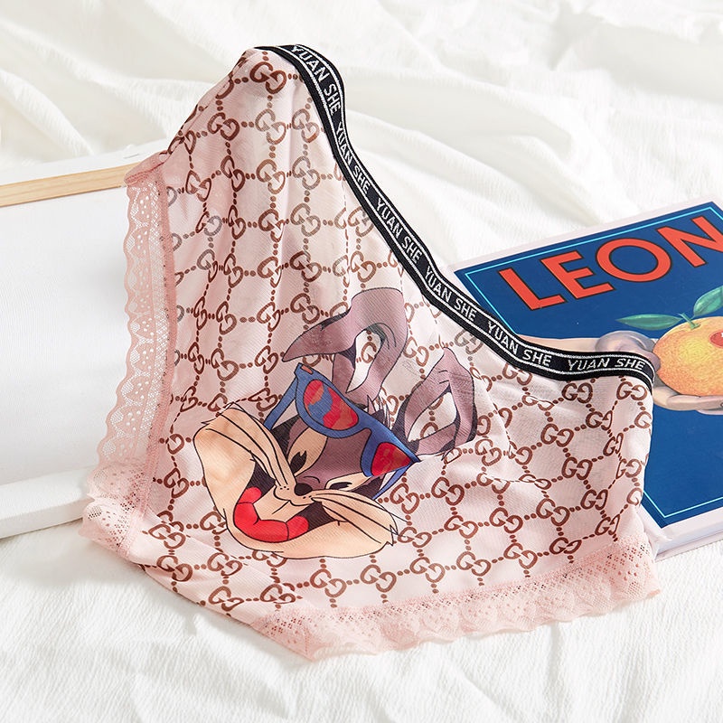 Quần Lót cotton Phối Lưới Họa Tiết Thỏ Bugs sinsqykg006.my21.6.24 Cho Nữ | BigBuy360 - bigbuy360.vn