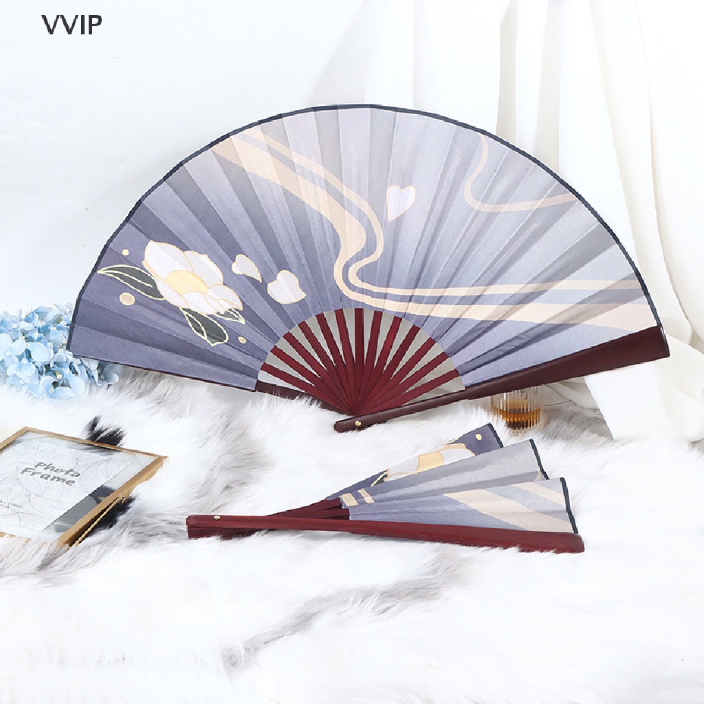 Vvn Quạt Xếp Hai Mặt Hóa Trang Genshin Va Chạm Kamisato Ayaka