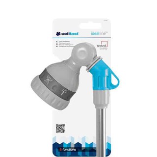 Vòi tưới cần nối dài Cellfast 6 chế độ-tưới hoa lan- tưới cây chậu treo-tưới vườn và xịt rửa - ban công xanh