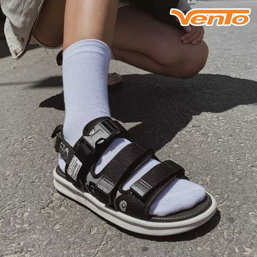 Giày Sandal Vento Nam Nữ Quai Ngang Đi Học đi chơi du lịch NB80