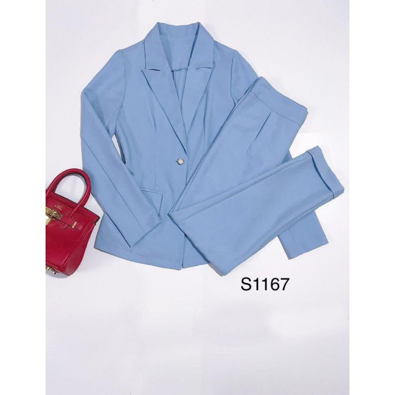 [ xả kho ] MiD Set vest xanh S1167 Mie Design kèm ảnh thật