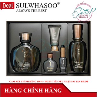 Bộ dưỡng chống lão hóa Sulwhasoo Age Defying Cream Set cho nam, kem dưỡng da nam giới