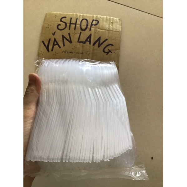 Muỗng nhựa - thìa nhựa dùng 1 lần đủ loại