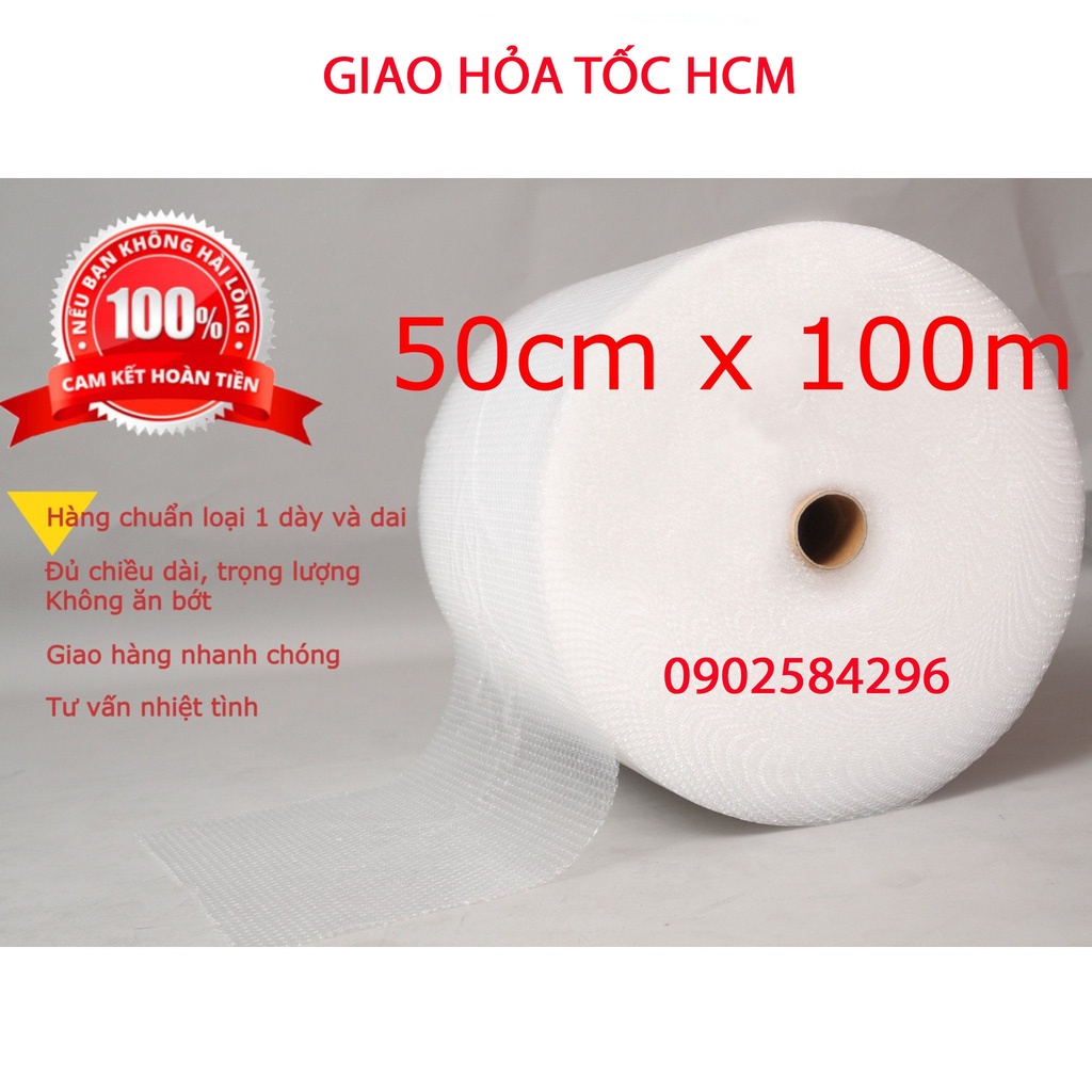 [ HỎA TỐC ] Cuộn Xốp Nổ Nhiều kích thước ,Bọc Chống Sốc, bong bóng khí - Đóng Bọc Hàng