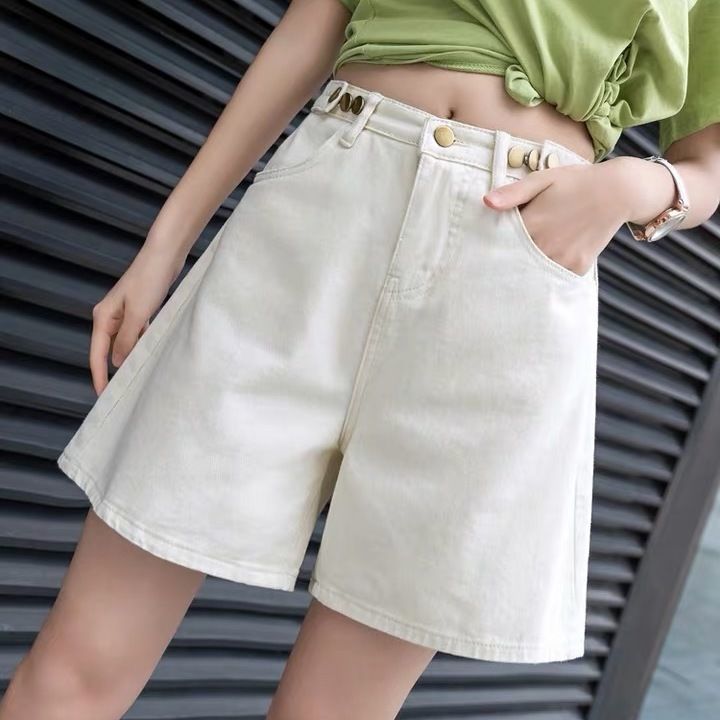 Quần short BH denim oversized thời trang cho nữ