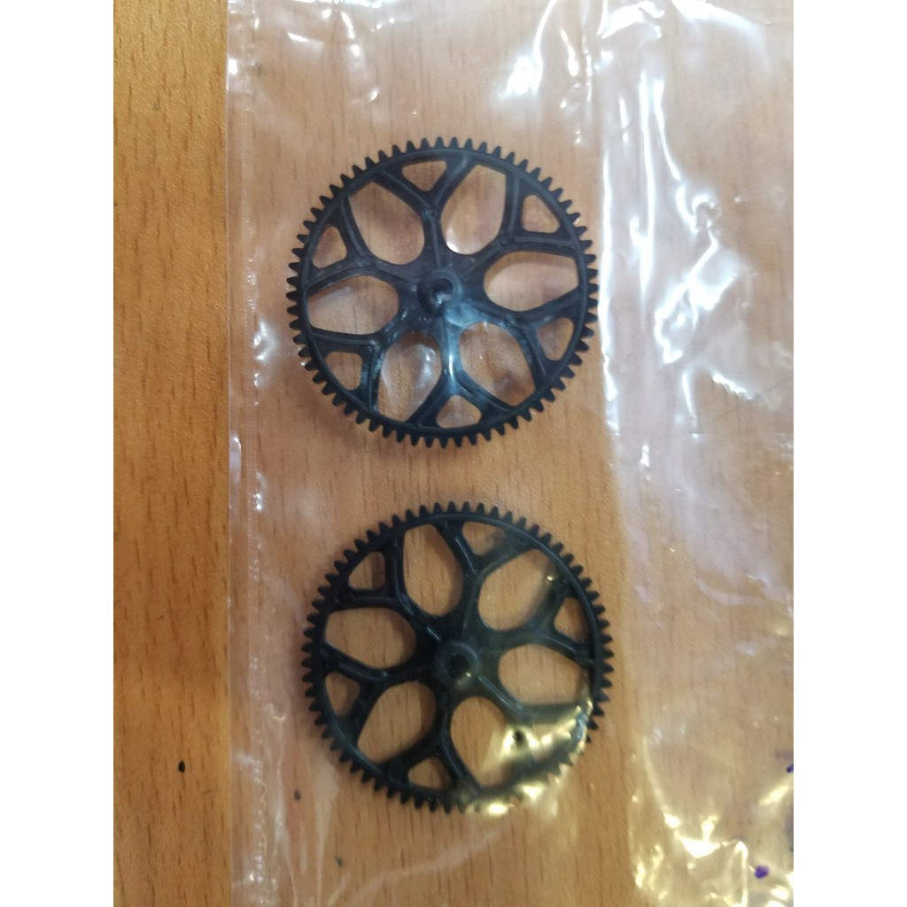 XuongpinotoPhụ kiện bánh răng,củ trục,cánh quạt  nâng cấp máy bay trực thăng 6 kênh XK K123 AS350,mới 100%
