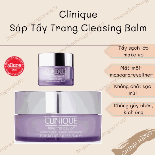 Sáp tẩy trang Clinique Take The Day Of Cleansing Balm 125ml