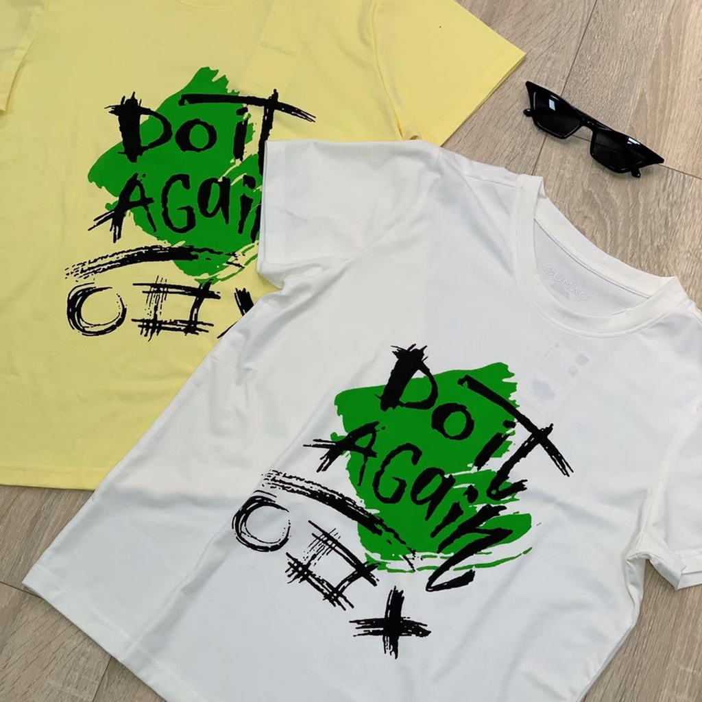 [Mã WABRGM11 giảm 10% đơn 250K] Áo thun nữ in chữ Do it again GUMAC nhiều màu, đủ size cá tính cực chất ATB836 | BigBuy360 - bigbuy360.vn