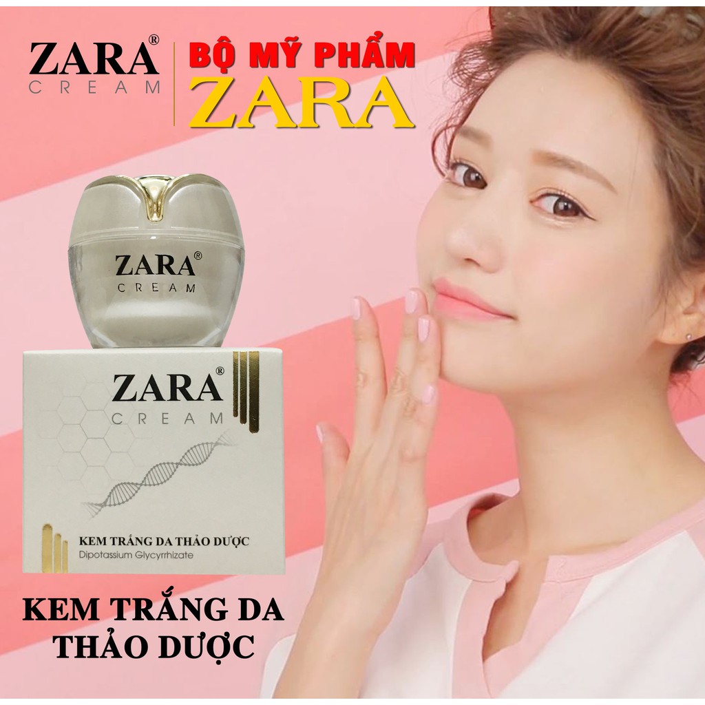 Kem trắng da thảo dược ZaRa chính hãng