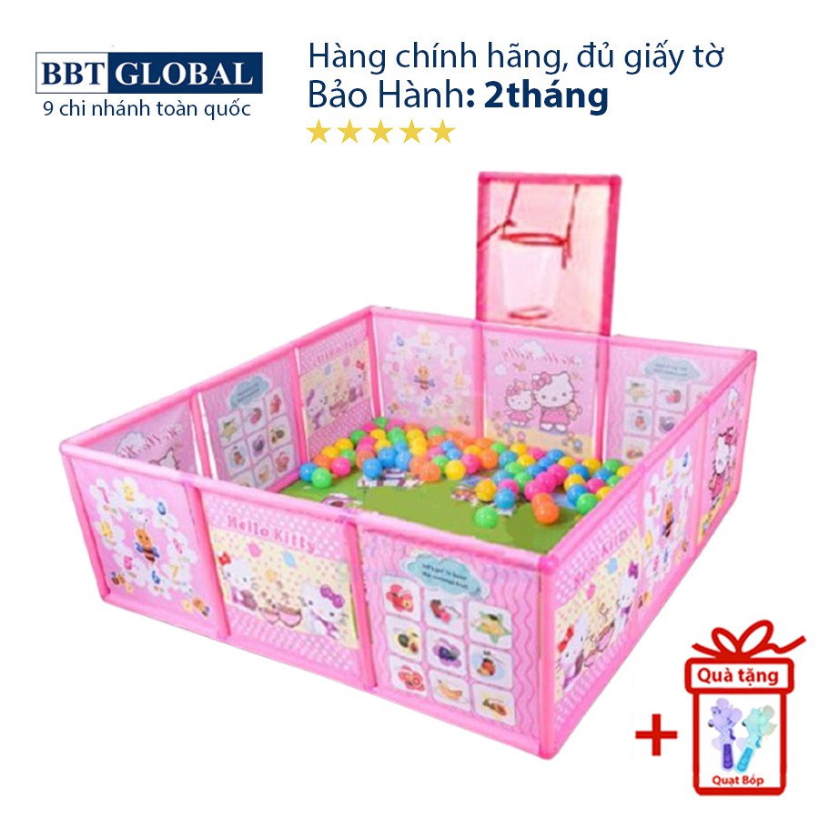 Đồ chơi trể em Quây bóng cho bé Hello Kitty có ném bóng rổ A999-223A/A999-224A