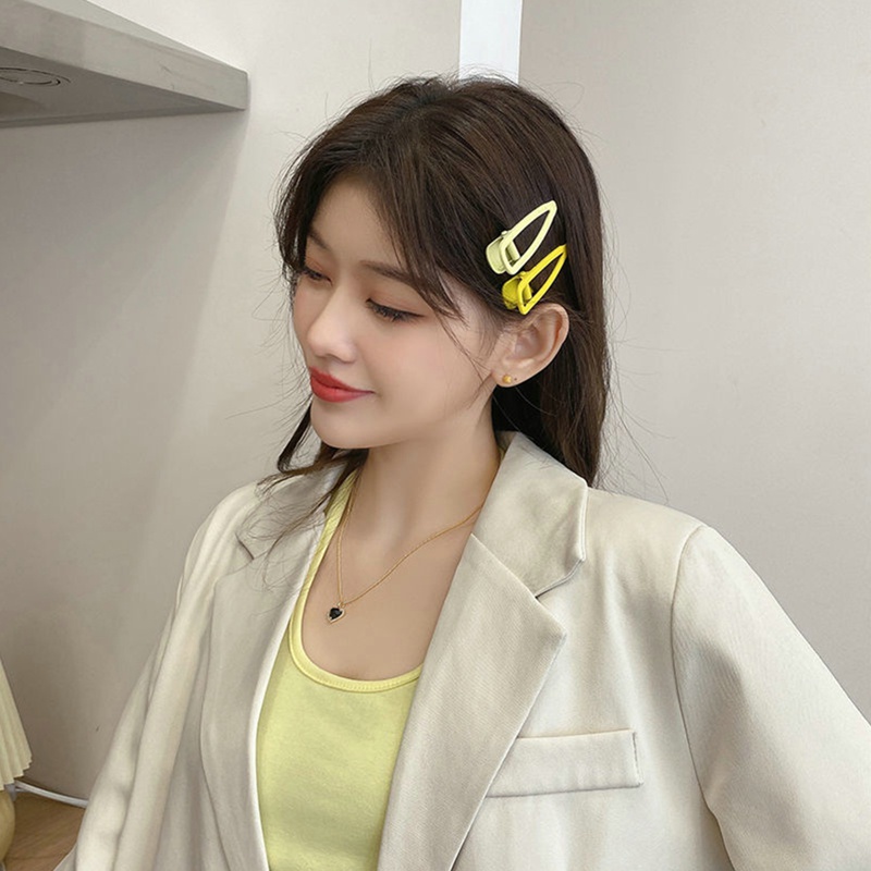 Set 3 Kẹp Tóc Nữ Hình Tam Giác Thời Trang