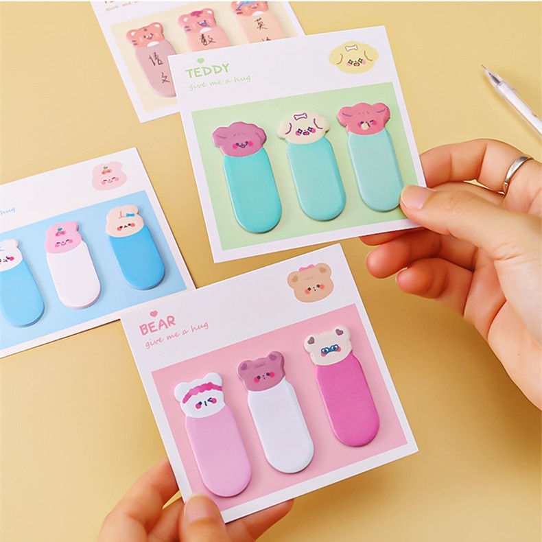 Giấy Ghi Chú Họa Tiết Hoạt Hình Dễ Thương