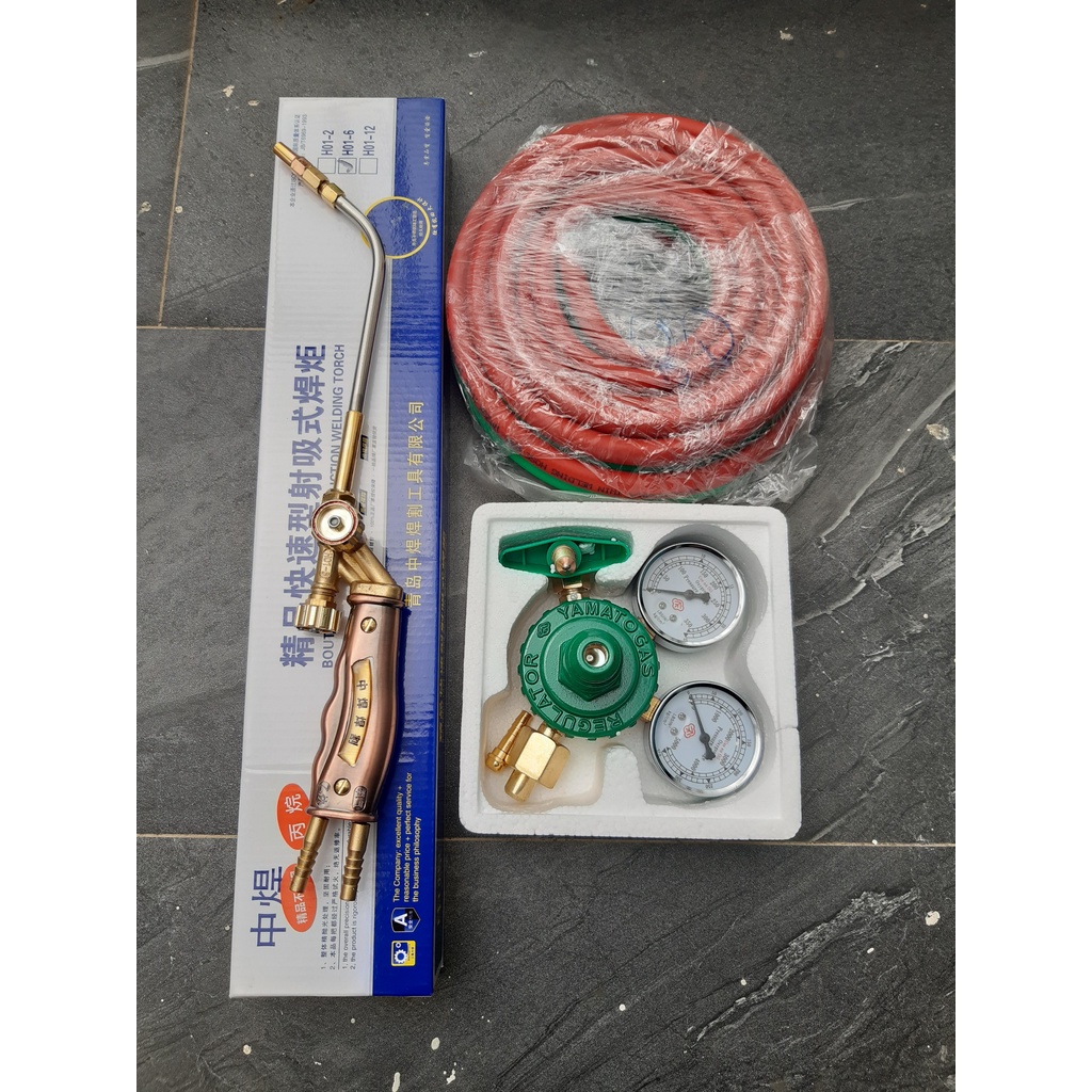 Bộ hàn gió đá mini màu đỏ - Bộ hàn 8-10L