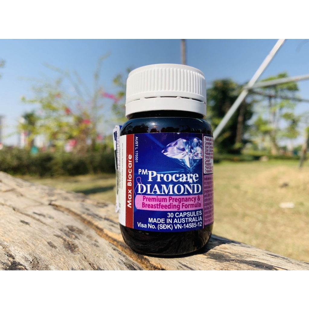 PM Procare diamond. Vitamin tổng hợp cho bà bầu, cho con bú, trước khi mang thai