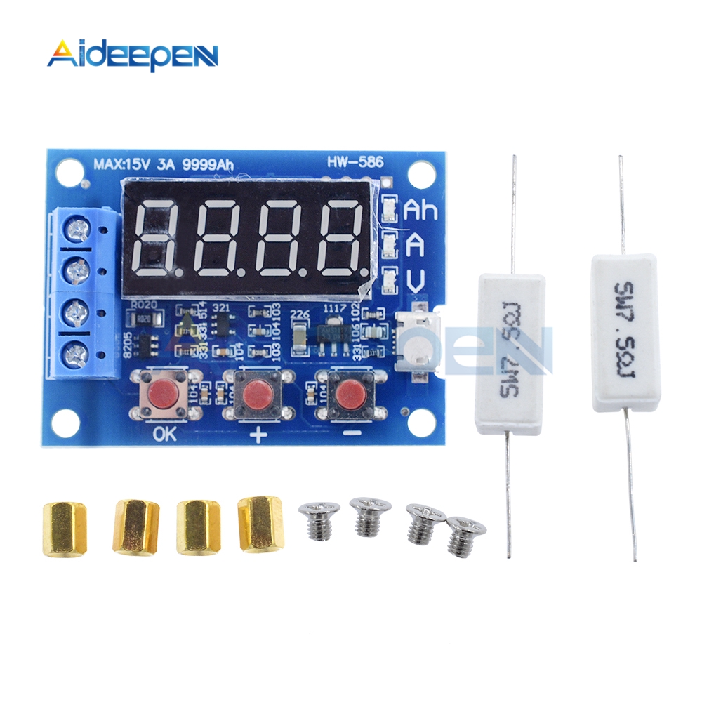 Mạch kiểm tra dung lượng pin Lithium 18650 Li-Ion Hw-586 Zb2L3 1.2v 12v | BigBuy360 - bigbuy360.vn