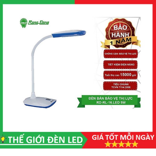 Đèn học chống cận LED Rạng Đông, chipLED SAMSUNG RD-RL-16 CHÍNH HÃNG