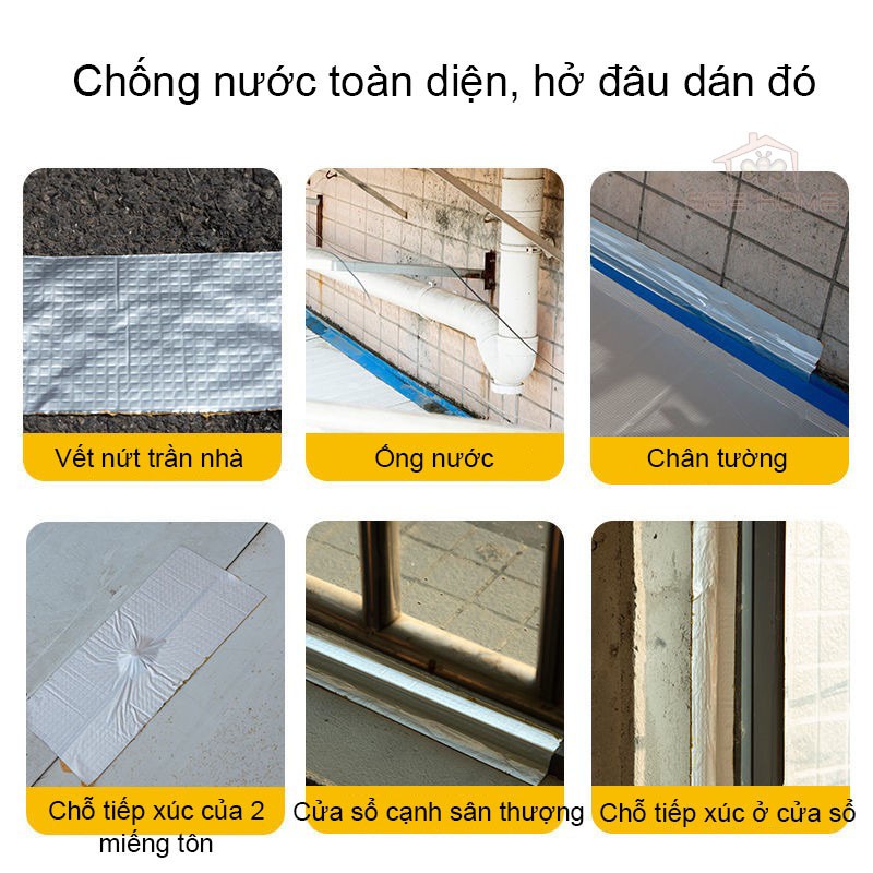 Băng Keo Chống Thấm Cao Cấp Đa Năng Chịu Nhiệt Tốt Nhiều Kích Thước- Beehome- Gia Dụng Tiện Ích