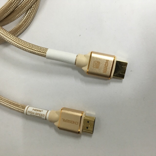 Dây HDMI Choseal ( hàng chính hãng) 1,5m bọc dây dù