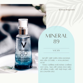 Bộ Dưỡng Chất (Serum) Giàu Khoáng Chất Vichy Mineral 89 50ml Giúp Da Sáng Mịn Và Căng Mượt.