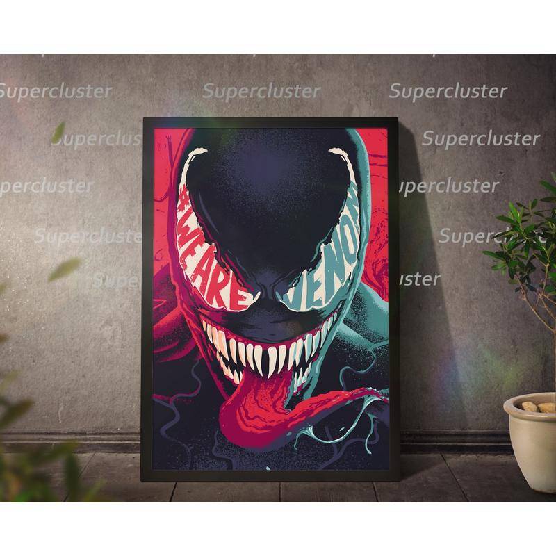 Tranh Vải Bạt Treo Tường In Hình Siêu Anh Hùng Marvel Người Nhện Trang Trí Nhà Cửa