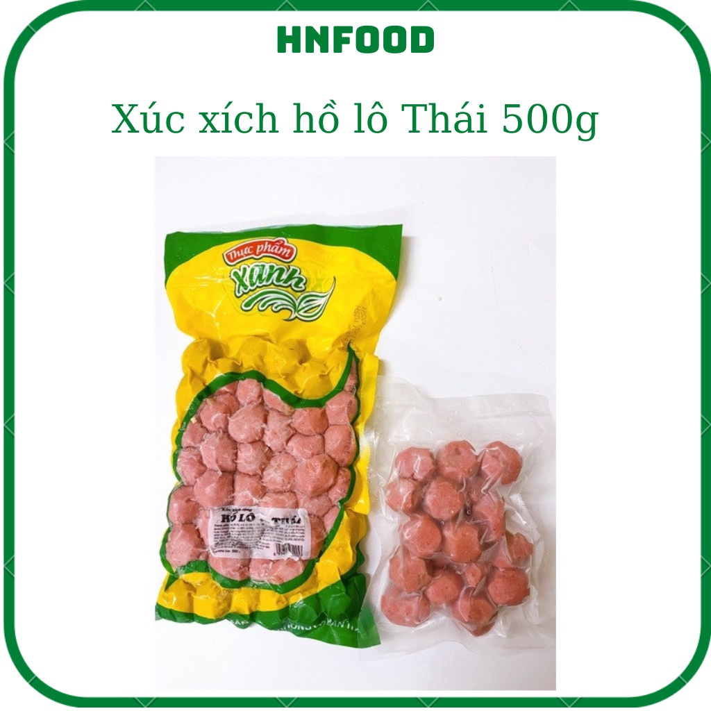 Xúc xích hồ lô Thái - Xúc xích bi - 500g