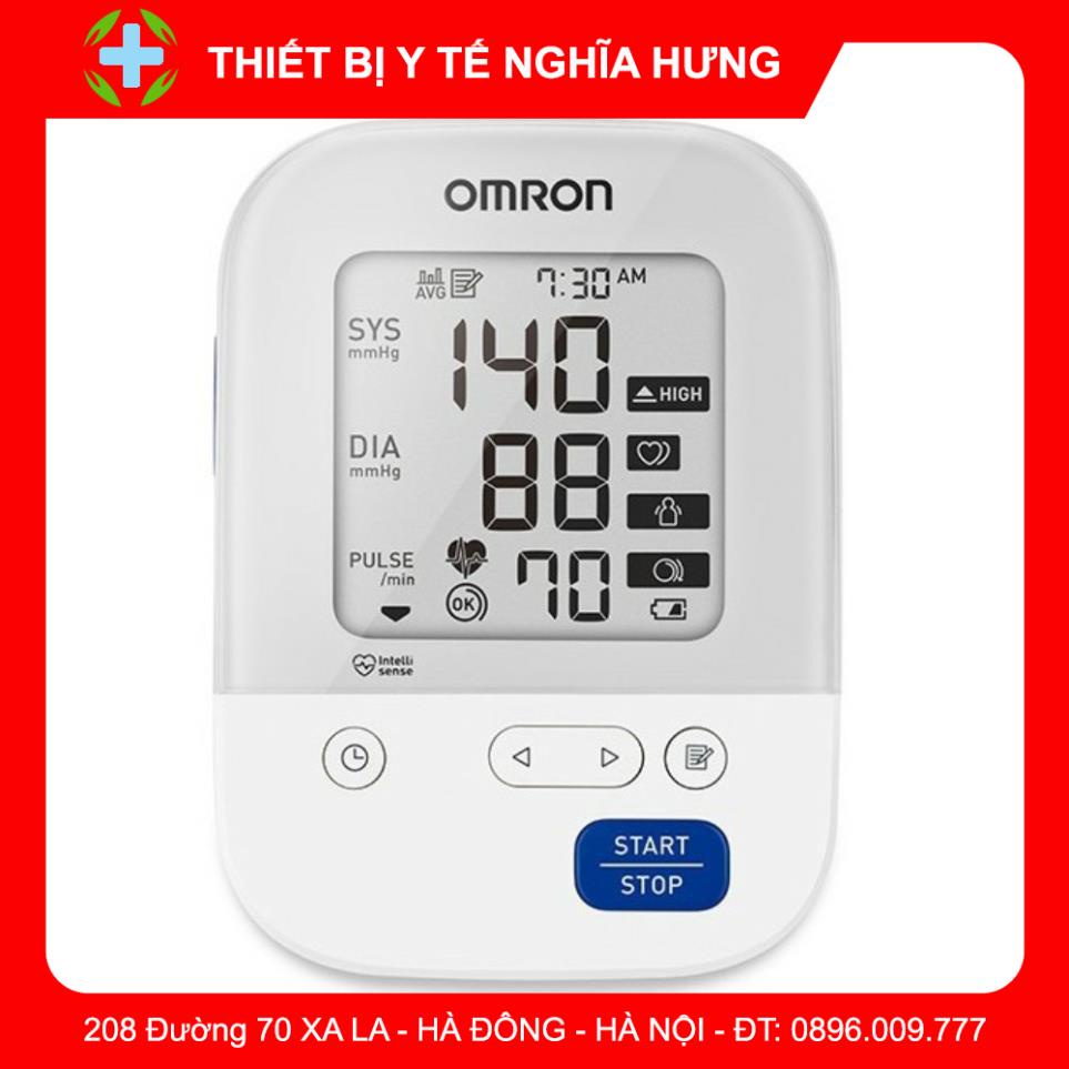 [MẪU MỚI] MÁY ĐO HUYẾT ÁP OMRON HEM 7156 CHÍNH HÃNG BẢO HÀNH 5 NĂM