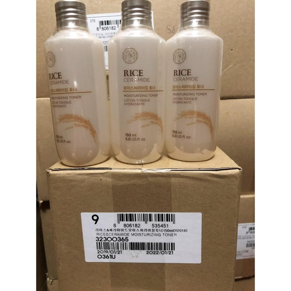 bimshop89 Nước hoa hồng gạo The Face Shop Rice Ceramide Moisture Toner