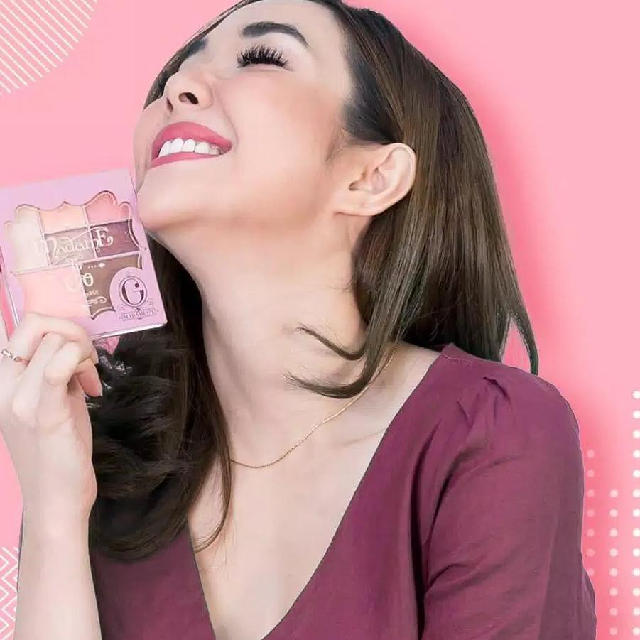 (hàng Mới Về) Bảng Phấn Mắt Code-713 Madame Gie Madame To Go - Face