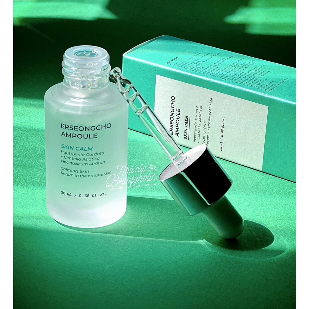 Serum diếp cá dịu da giảm mụn HEYNATURE ERSEONGCHO AMPOULE SKIN CLAM